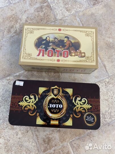 Деревянное лото новое