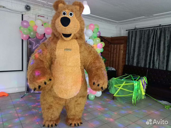 Поздравление, большие медведи, белый медведь