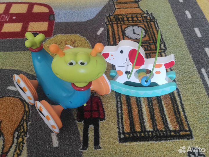 Развивающие игрушки пакетом+книжки
