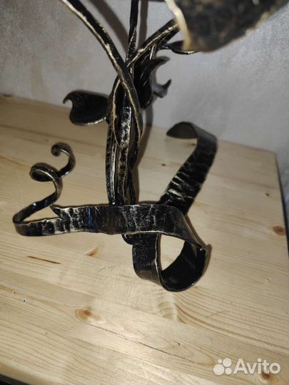 Подсвечник Листья