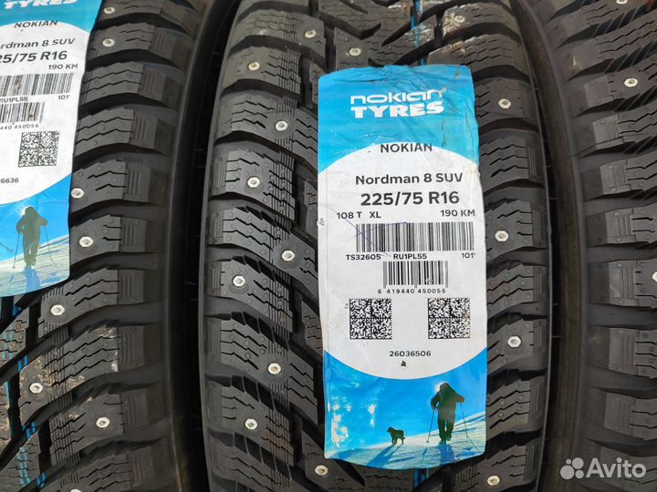 Nokian Tyres Nordman 8 SUV 225/75 R16 108T