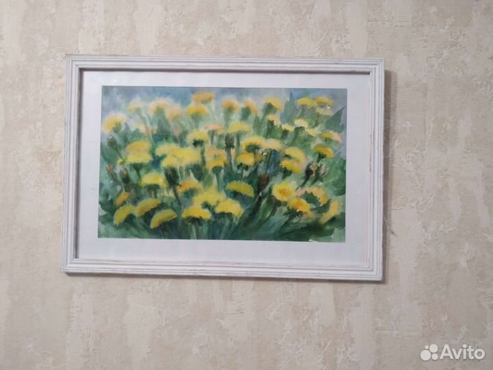 Картина акварель