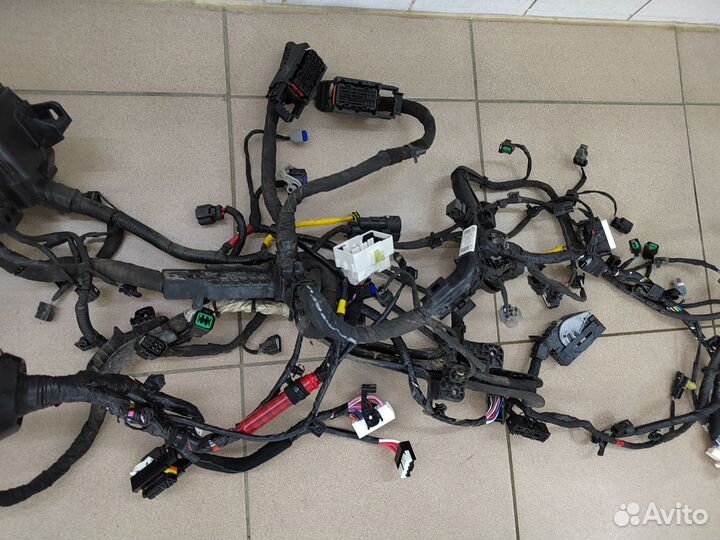 Проводка подкапотная Hyundai Sonata DN8 G4NA