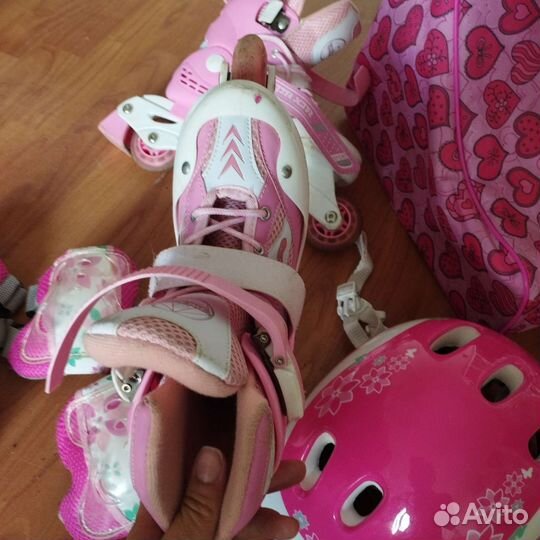 Роликовые коньки раздвижные