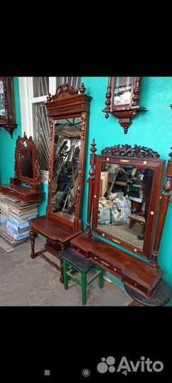 Старинные зеркала 19 век (дорого) отреставрированы