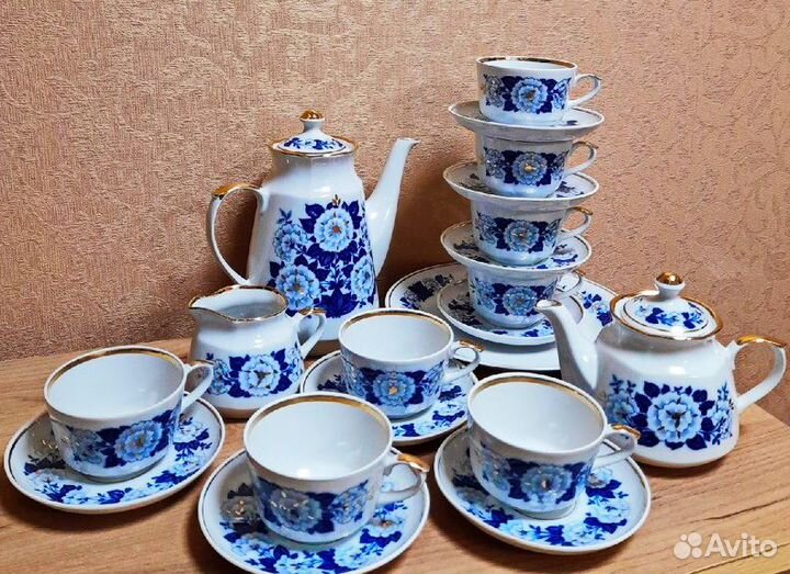 Чайный сервиз ретро