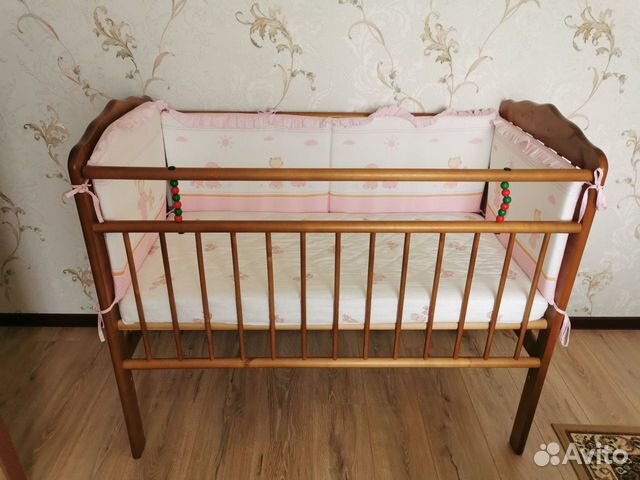 Кровать детская 120х60см (полный комплект)