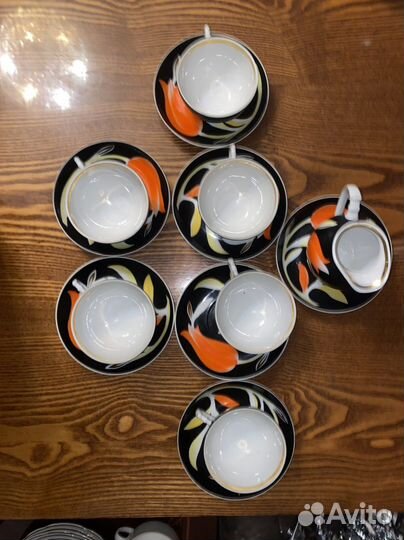 Сервиз дулево тюльпан