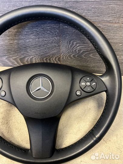 Мульти руль черная кожа Mercedes-Benz Glk-Class