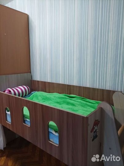 Двухъярусная кровать домик для детей бу