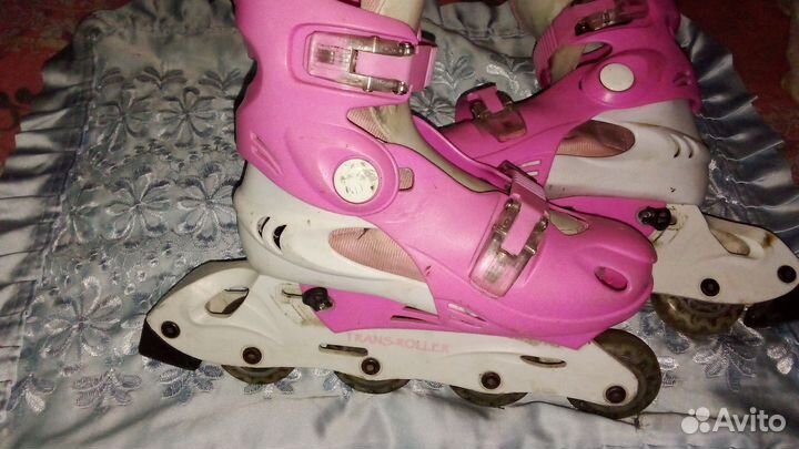 Коньки детские раздвижные 35 38