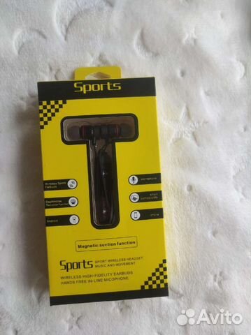 Беспроводные наушники sports sound stereo