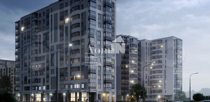 Квартира-студия, 24,6 м², 11/13 эт.