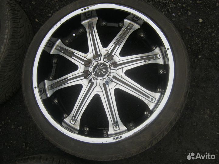 Красивые диски Crimson Myrtle R22 5*114,3 5*120 +2