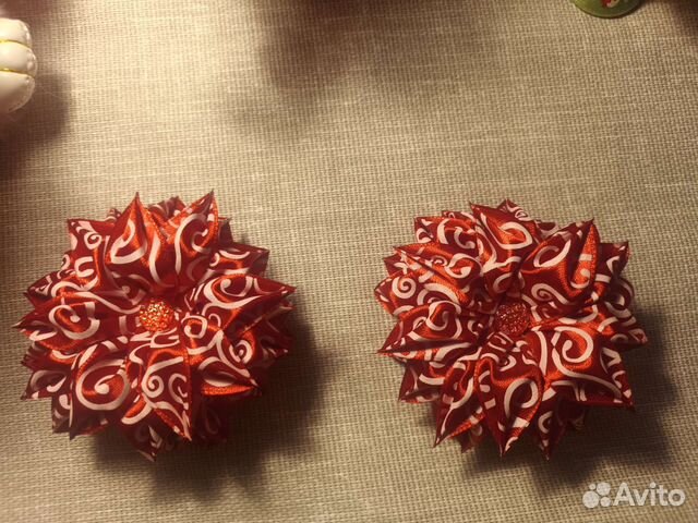 Резинки для волос ручной работы