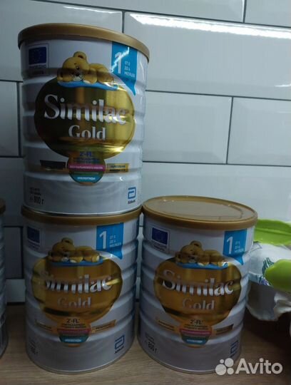 Детское питание смесь similac gold 1