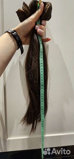 Волосы натуральные на заколках