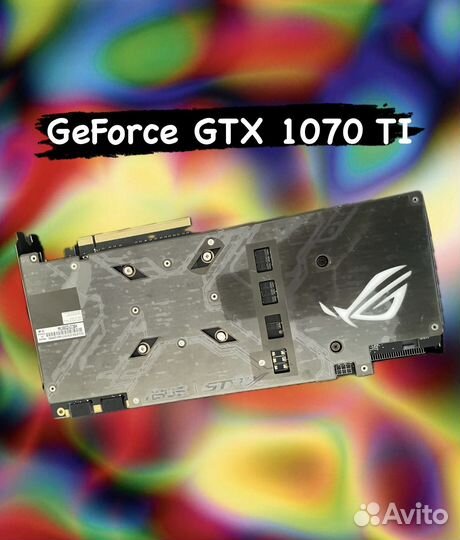 Видеокарта geforce GTX 1070 TI