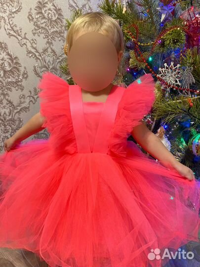 Нарядное платье для девочки 98 104