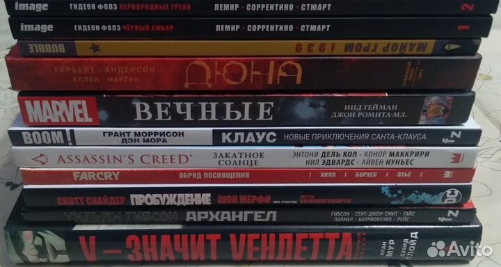 Комиксы (графические романы) и манга