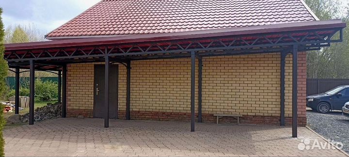 Навес металлический