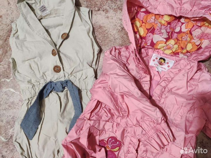 Вещи пакетом на девочку 86-92