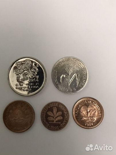 Монеты разных стран