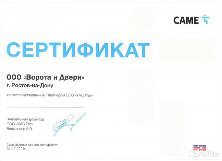 Came ATS50AGS (801MP-0060) привод линейный