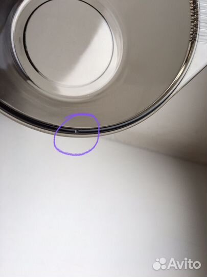 Тарелка-кастрюля стеклянная, для свч