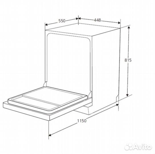 Встраиваемая посудомоечная машина Kuppersberg 4574