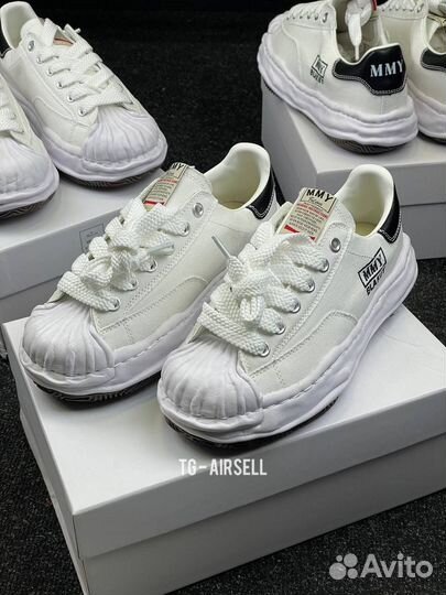 Maison Mihara Yasuhiro кеды белые