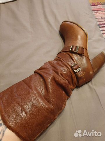 Сапоги женские натуральная кожа