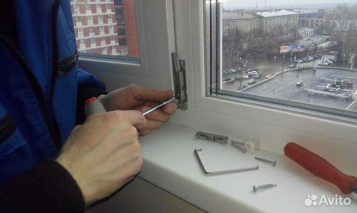 Ремонт пластиковых окон.Замена уплотнителя