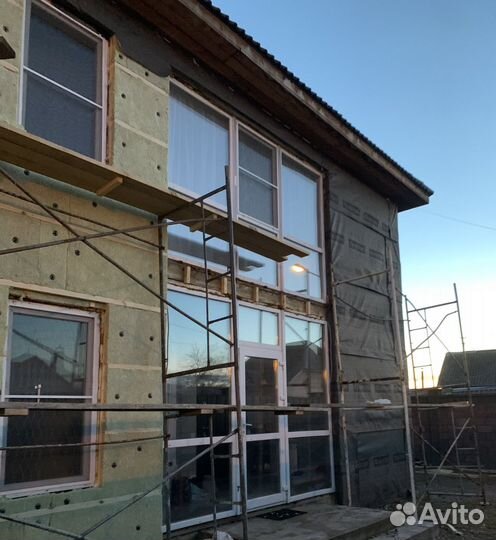 Фасадная отделка,утепление