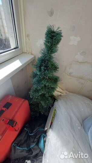 Картина/ хендмэйд/Елка+ игрушки ящик