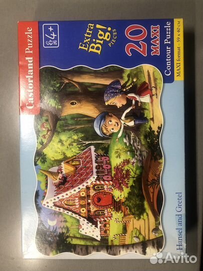 Пазлы, более 20 шт