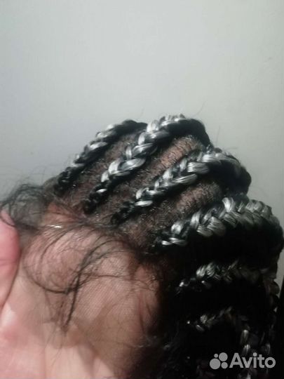 Парик на полной сетке