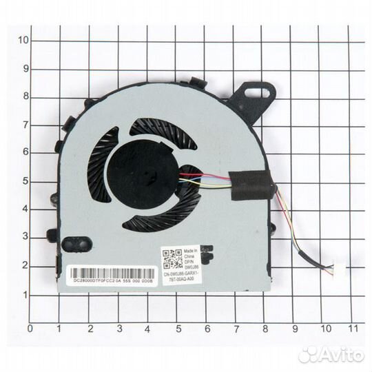 Вентилятор (кулер) для ноутбука Dell Inspiron 15 7