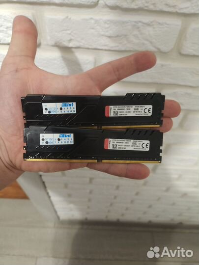 Оперативная память DDR4 2x16 (32GB)