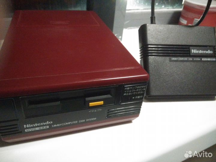 Ретро приставка nintendo famiсom disk system +игра