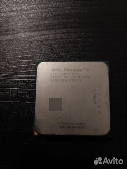 Процессор Phenom II X3 710. AM3
