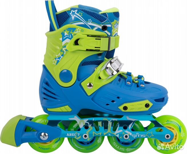 Ролики sitis First Blue-Green Kra22