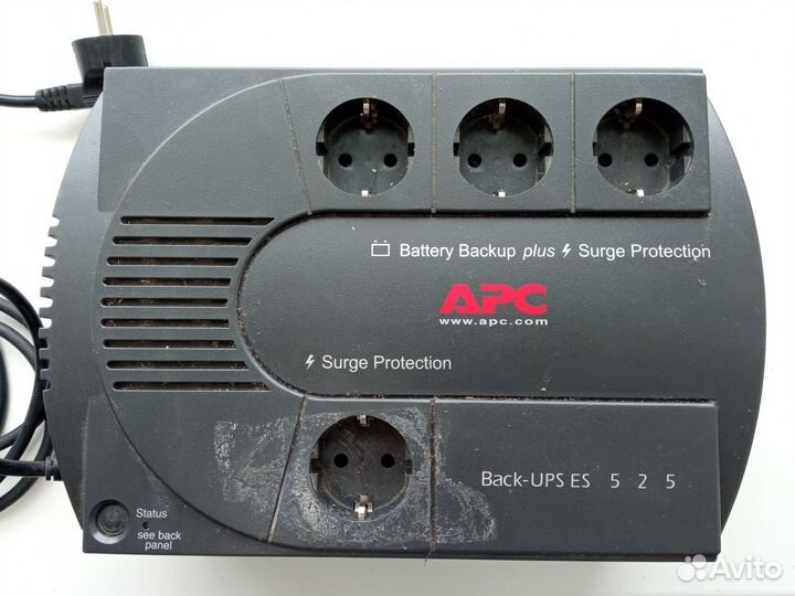 Ибп бесперебойник APC back-ups es 525