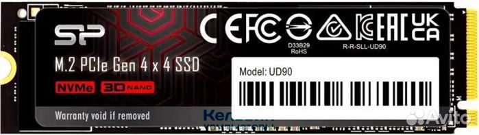 Silicon Power PCIe 4.0 x4 250GB SP250GBP44UD9005 M-Series UD90 M.2 2280