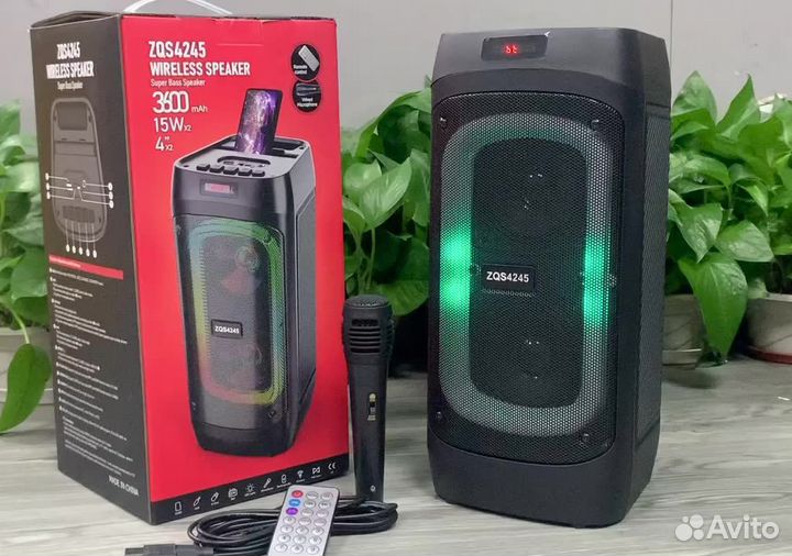 Колонка портативная убийца брендов с караоке