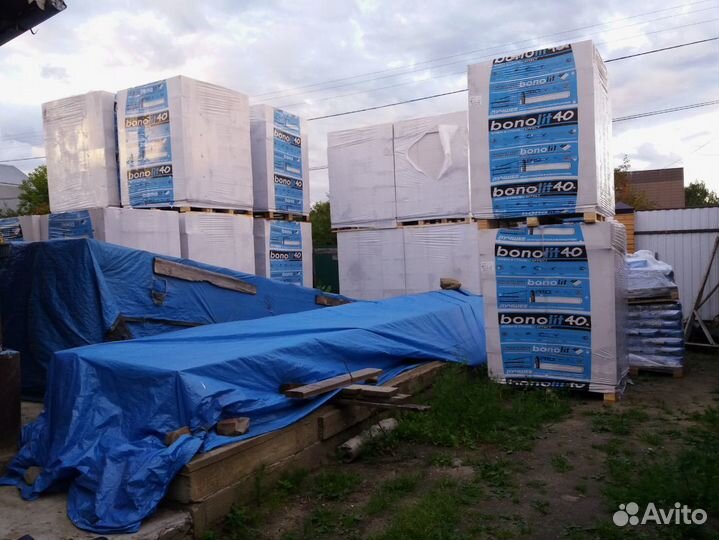Газоблоки Бонолит