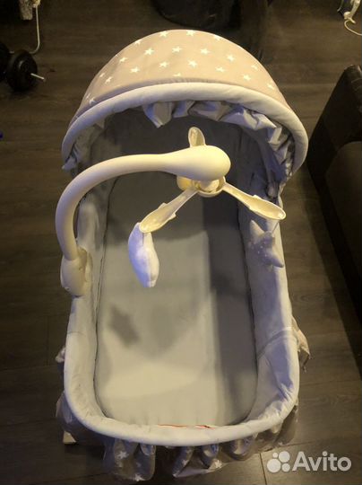 Люлька Simplicity 4030 Classic (серые звезды )