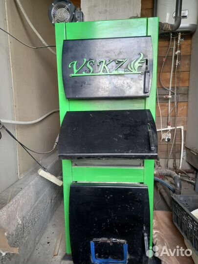 Твердотопливный котел бу