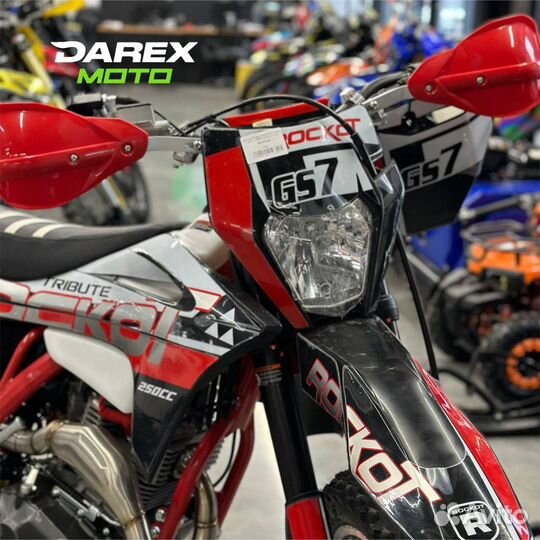 Эндуро. Кроссовый мотоцикл rockot GS 7 Tribute