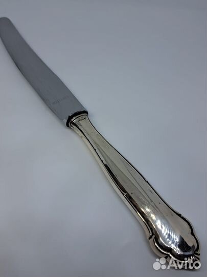 Нож десертный серебро 800 проба, 44,23 гр